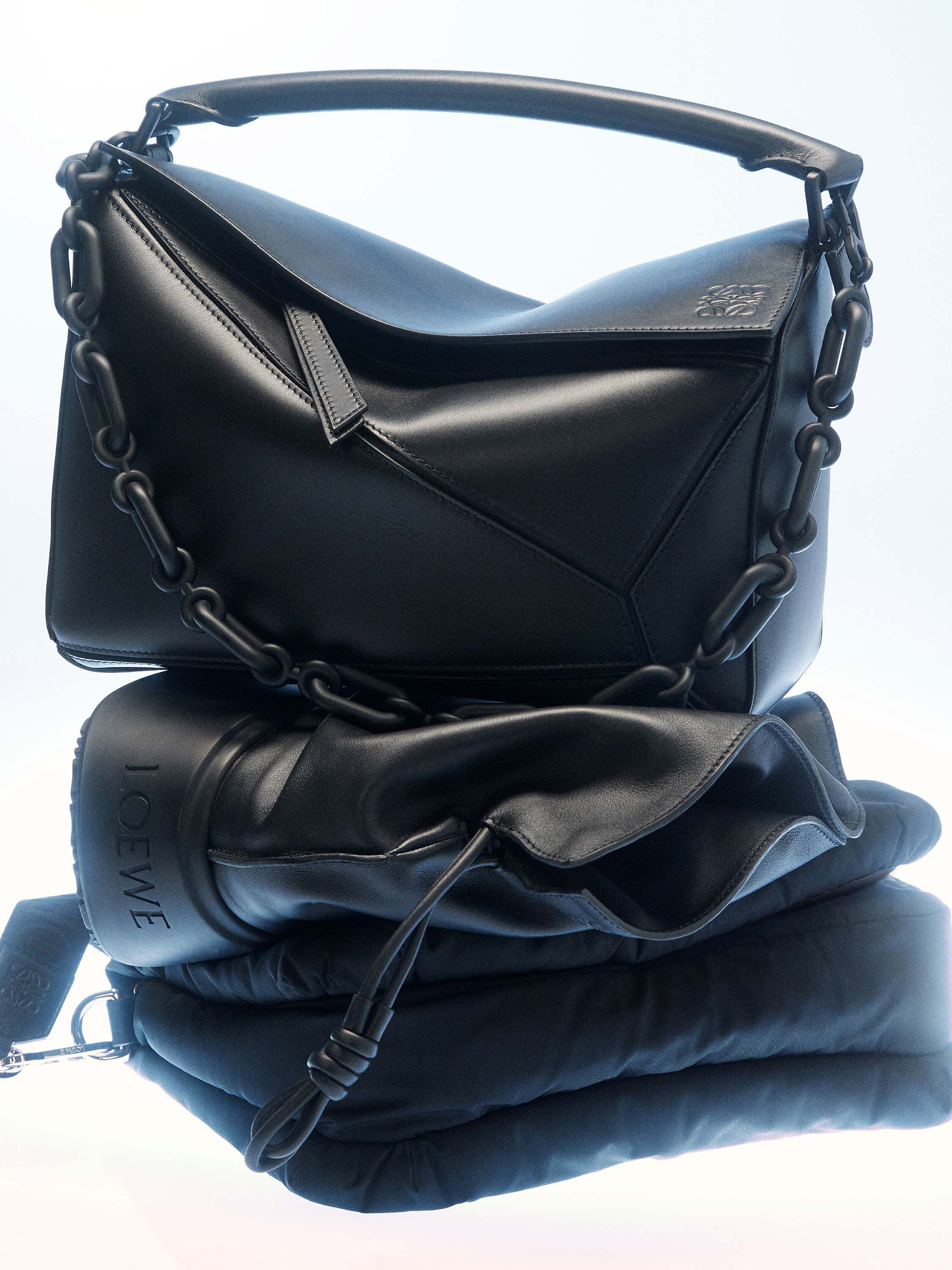 Loewe men shop puzzle bag